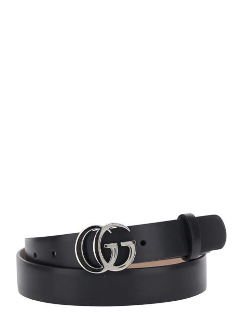 GUCCI Gucci Men 3Cm Gg Running Silver