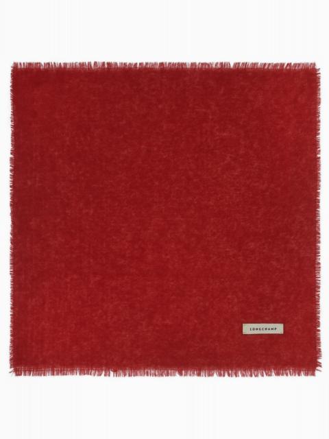 Longchamp L'Hiver en douceur Stole Red - Cashmere