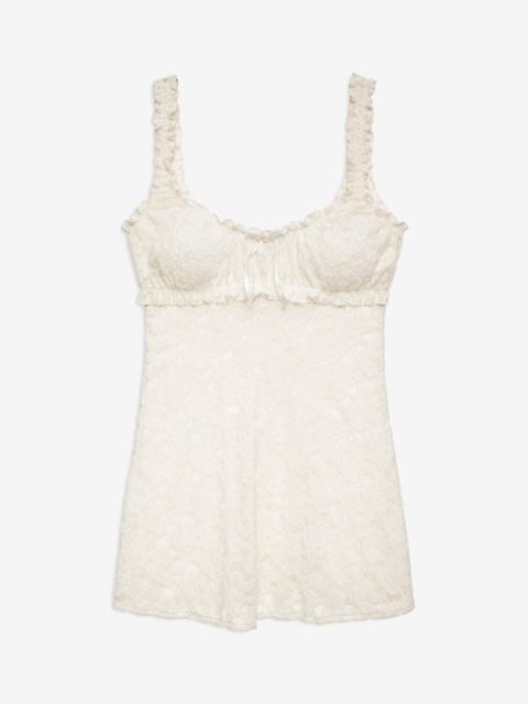 For Love & Lemons Cloud Lace Slip Dress