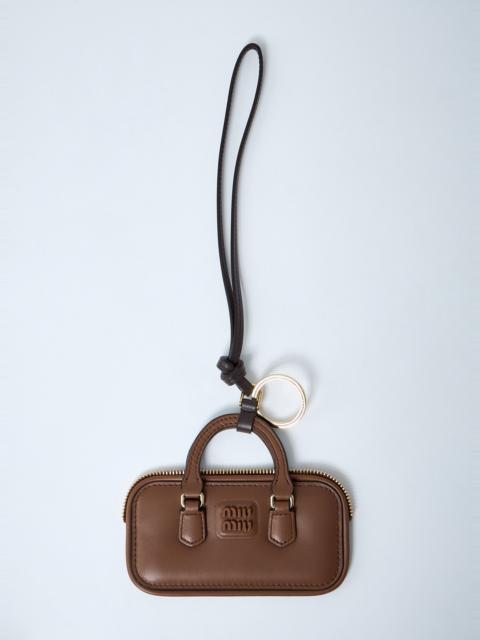 Miu Miu Arcadie Leather Keyring