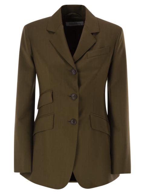 Max Mara Max Mara Women Mxmpatio - Tailored Virgin Wool Blazer