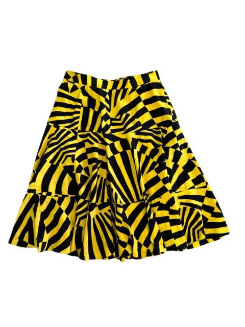 Other Designers LOUIS FERAUD ABSTRACT PATTERN SKIRT