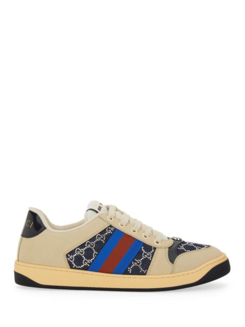 GUCCI Gucci Women Women's "Screener" Sneaker With Crystals Gg