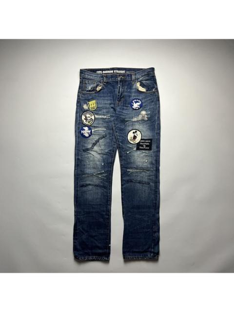 NEIGHBORHOOD Neighborhood x Disney AW09 Big Bad Savage Selvedge Jeans