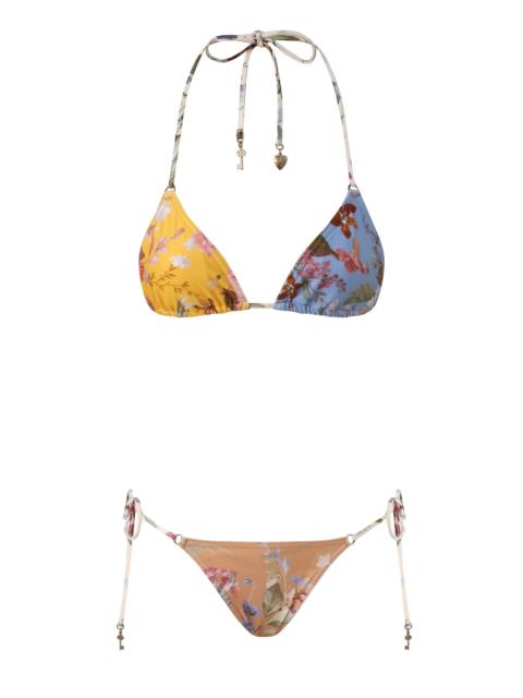 Zimmermann PATIENCE SPLICED TRI BIKINI