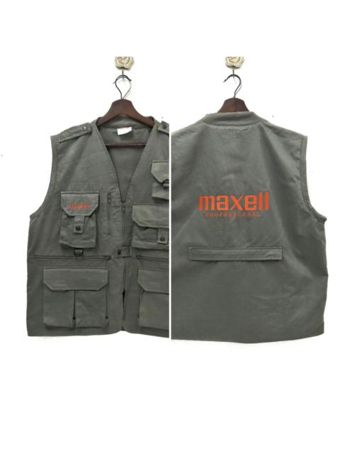 Vintage Maxell Cassette Tactical Utility Vest