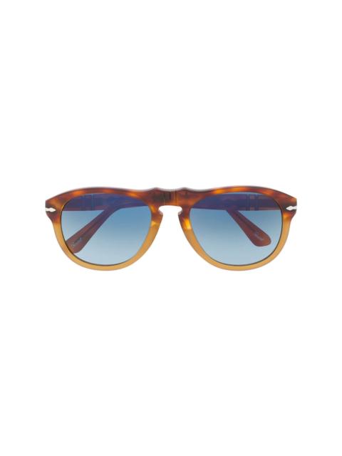 Persol tortoiseshell aviator sunglasses