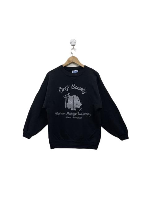 Other Designers Vintage 90s Western Michigan University Sweatshirt Pullover