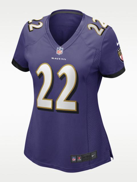 Nike Derrick Henry Baltimore Ravens Women's Nike NFL Game Football Jersey