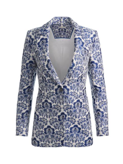 Alice + Olivia BREANN PRINTED BLAZER