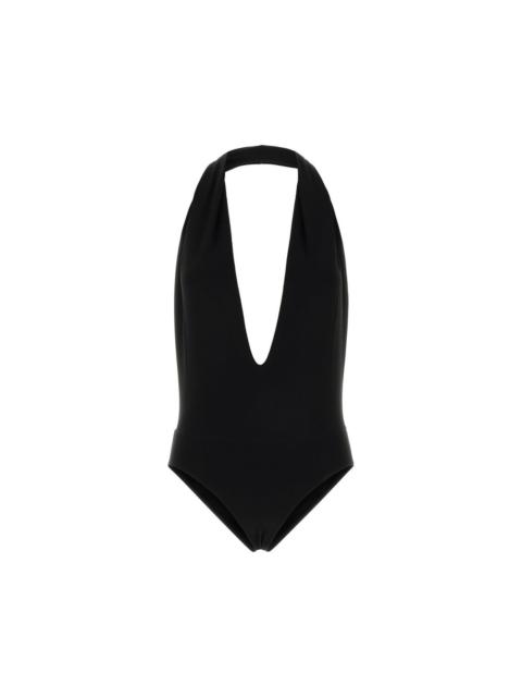 GUCCI GUCCI Black Stretch Viscose Swimsuit New & Authentic (Women'