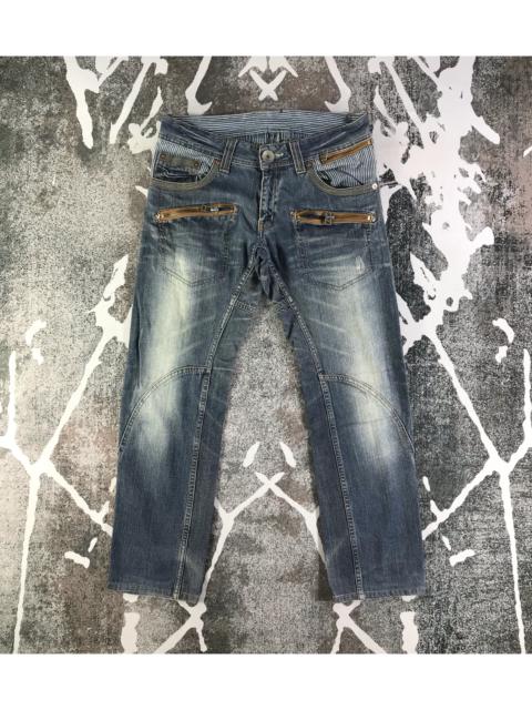 Other Designers Vintage - Made In Heaven Zipper Jeans KJ2416