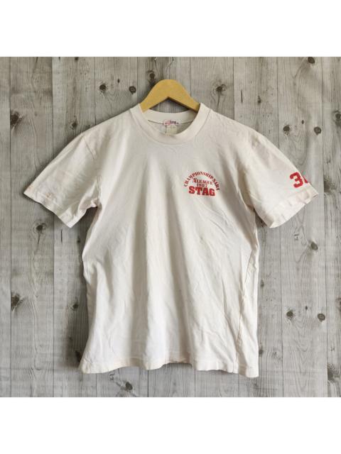 Other Designers Vintage Championship Nara A League 1987 STAG TShirt