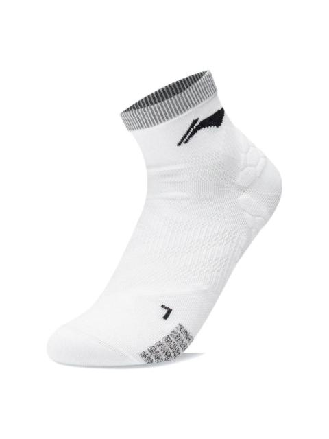 Li-Ning Li-Ning Running Logo Socks 'White Black' AWST007-2