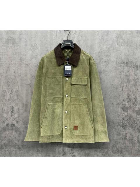Louis Vuitton Louis Vuitton Lv26 New All-Suede Logo Jacket