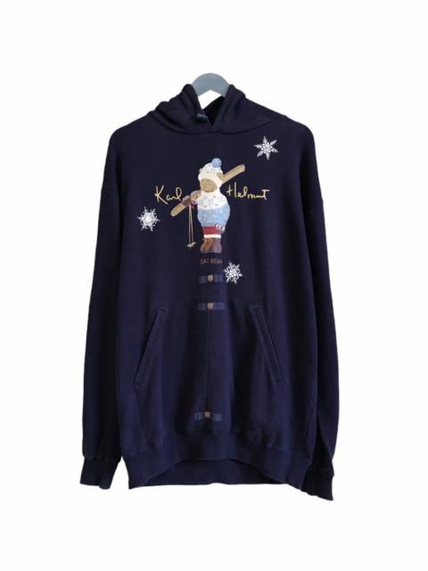 Other Designers Japanese Brand - Karl Helmut Ski Bear Pullover Hoodie