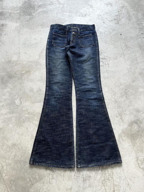 Other Designers If Six Was Nine - Vintage Ever Blue Flared Jeans