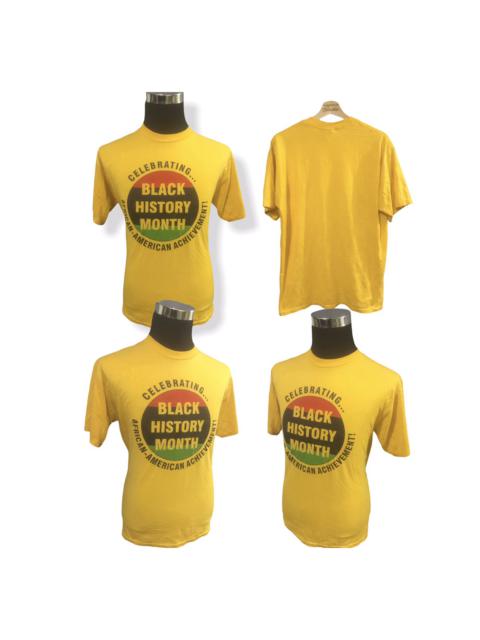 Other Designers Vintage - Vintage 90s Black History Month Tees