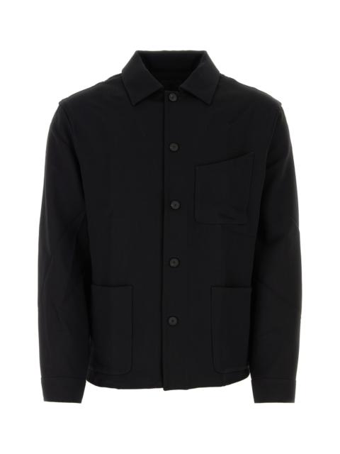 Givenchy Black wool blend shirt