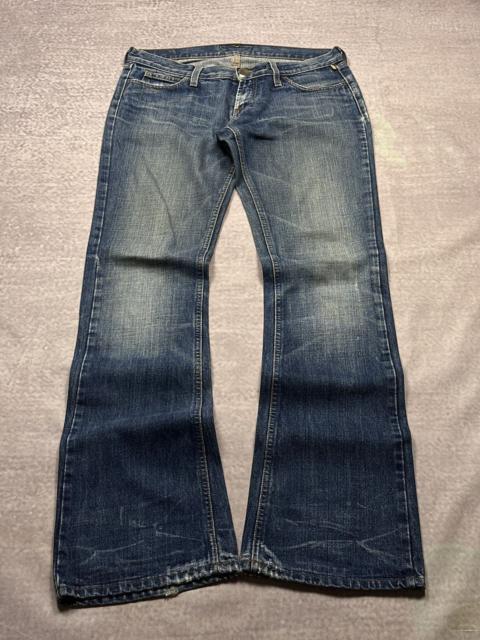 Other Designers Le Grande Bleu (L.G.B.) - Vintage Mudwash LGB IfSixWasNine Style Flared Denim Jeans