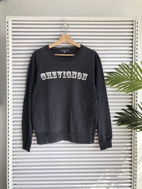 Other Designers Vintage - Vintage Chevignon SpellOut Crewneck Sweatshirt