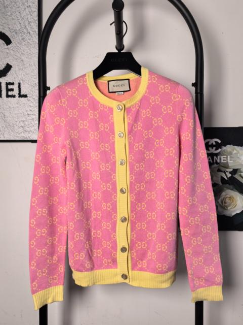 GUCCI Gucci Full-Print Open-Shirt Cardigan