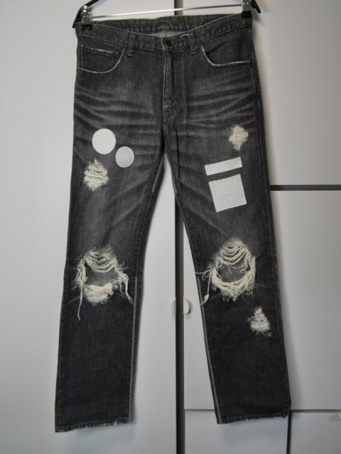 NUMBER (N)INE AW04 Give Peace a Chance Jeans