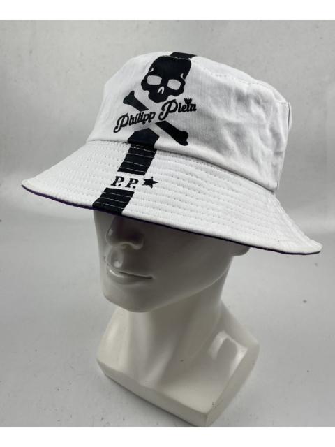 PHILIPP PLEIN reversible fila x phillipp plein skull bucket hat tc47