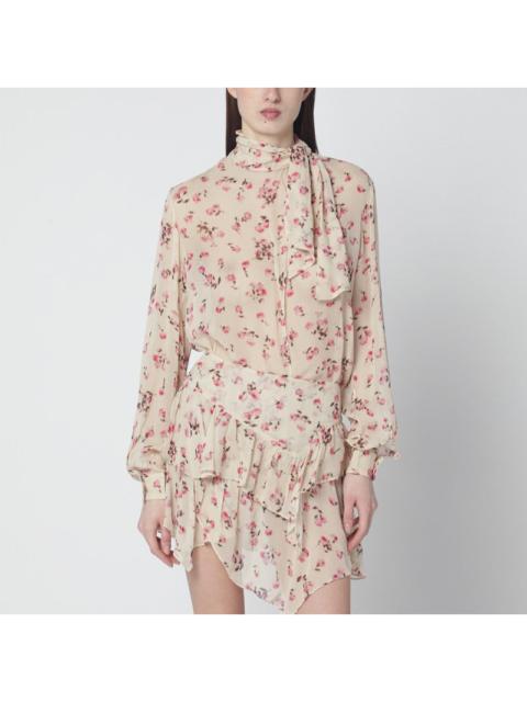 Isabel Marant Étoile Isabel Marant Étoile Beige Blouse With Floral Print Women