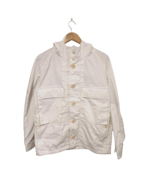 Other Designers Uniqlo x Lemarie White Multipocket Hooded Jacket