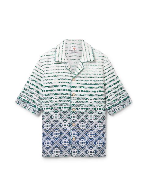 CASABLANCA Monogram Gradient Towelling Shirt | Casablanca Paris