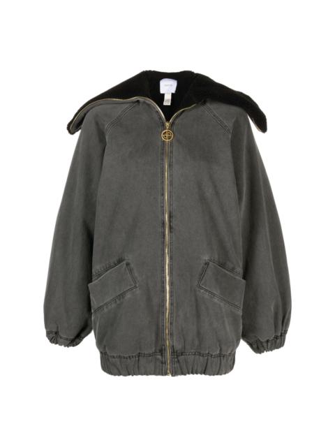 PATOU oversized denim jacket