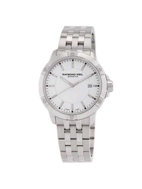 Other Designers Raymond Weil - Raymond Weil Tango Quartz White Dial Men's Watch 8160-ST-30041
