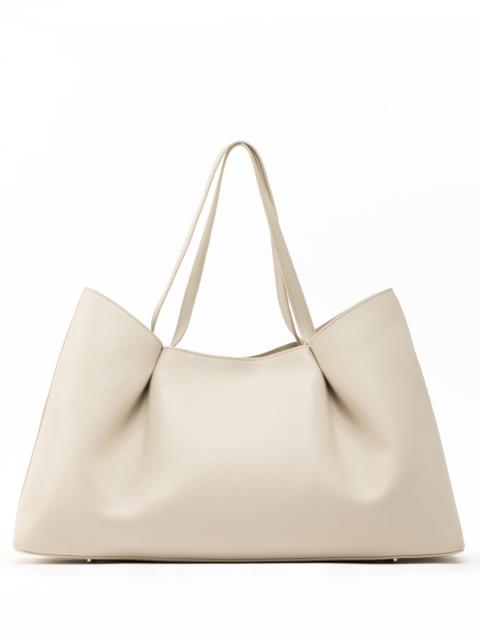 Elleme Dimple Tote Leather Sesame