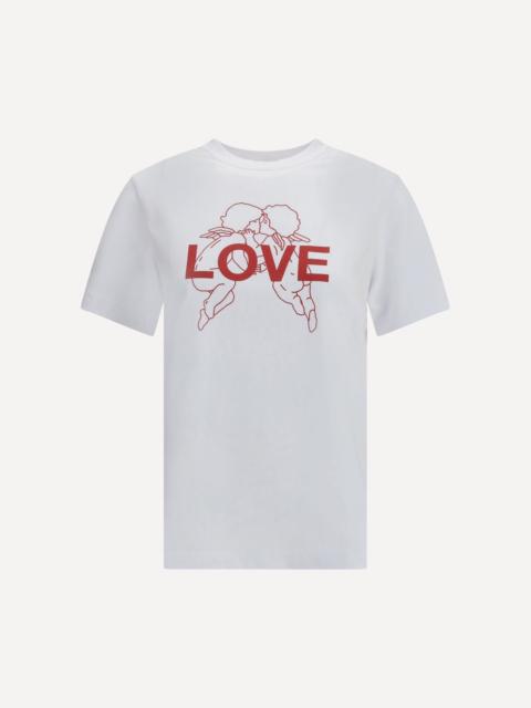FIORUCCI Kissing Angels Love Print Regular T-Shirt