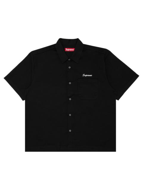 Supreme Margaret Keane Teardrop Short-Sleeve Work Shirt 'Black'