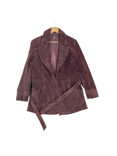Other Designers Vintage 70s Suede Leather Made In Taiwan