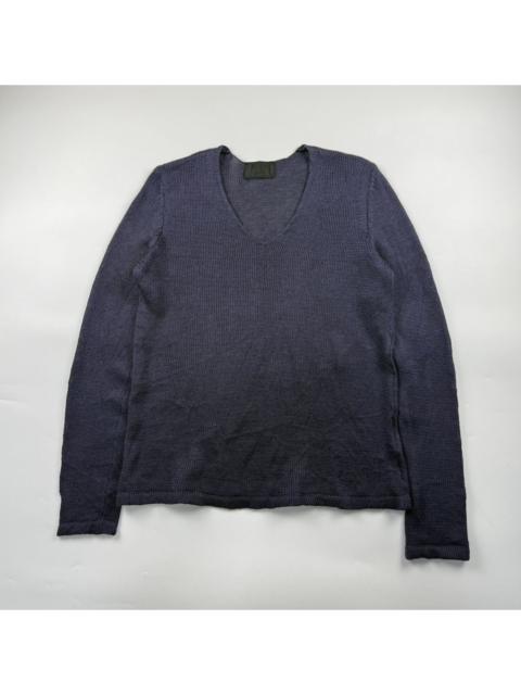 Prada Prada Mainline V-neck Linen Sweater