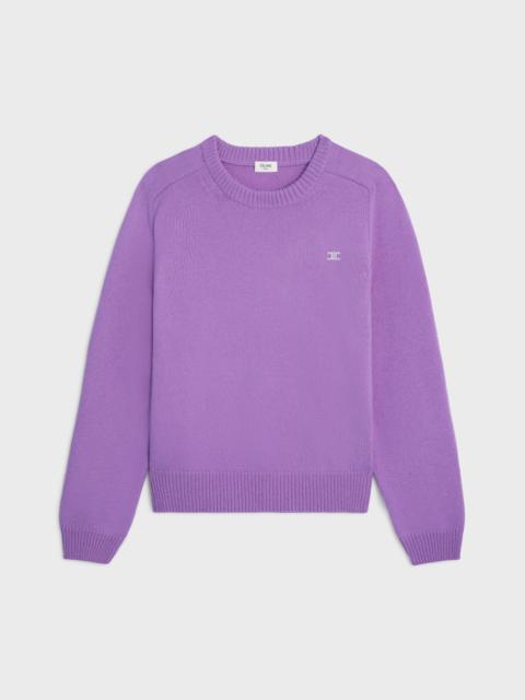 CELINE crewneck sweater IN WOOL AND CASHMERE