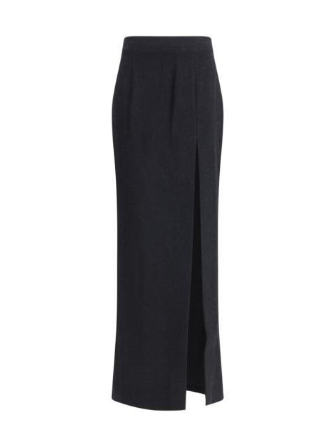 Alessandra Rich Alessandra Rich Tweed Long Skirt