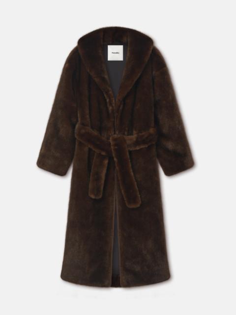 Nanushka Faux Fur Coat
