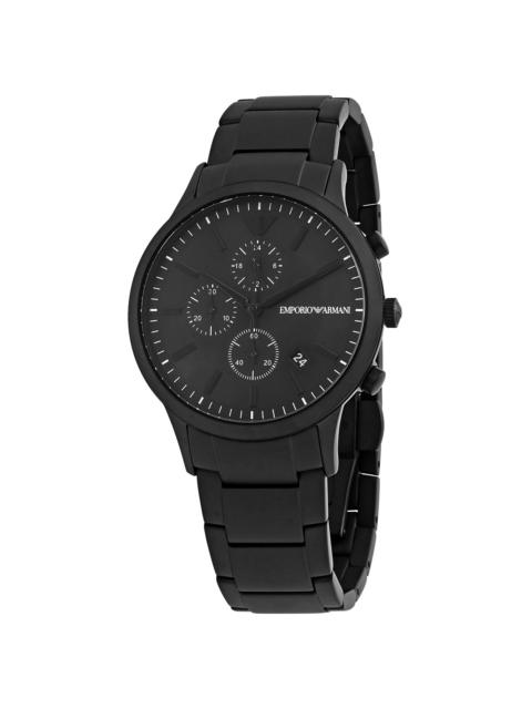 EMPORIO ARMANI Emporio Armani Chronograph Quartz Black Dial Men's Watch AR11275