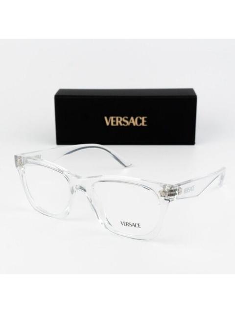 VERSACE NEW Versace VE3363U 148 Crystal Square Unisex Eyeglasses VE 3363U