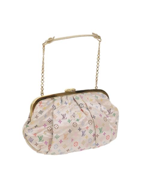 Louis Vuitton LOUIS VUITTON Monogram Multicolor Omoniere Hand Bag White