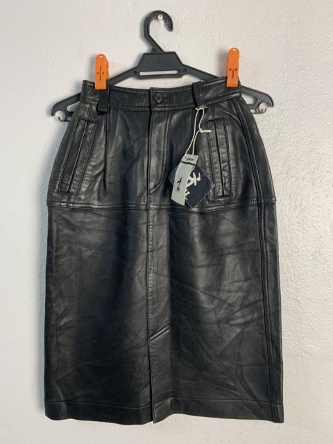 Other Designers Hai Sporting Gear Leather Skirt