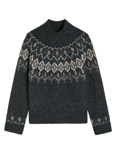 Vince Vince Fair Isle Cashmere Jumper