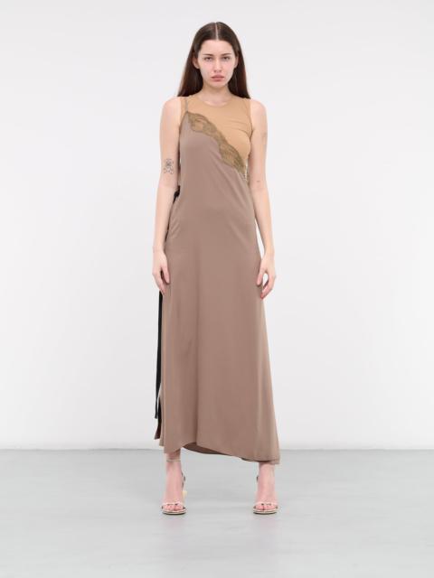 MM6 Maison Margiela Asymmetric Maxi Dress