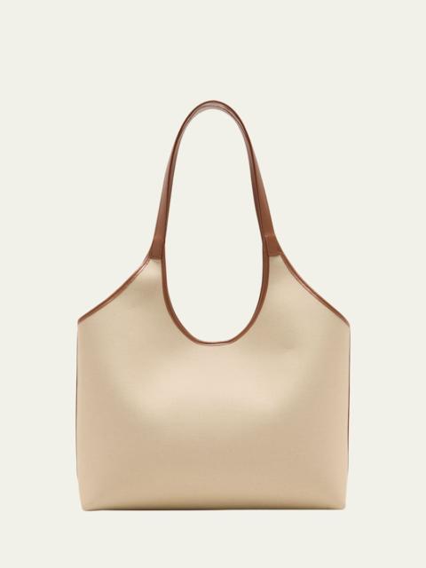 AESTHER EKME Canvas Basket Shoulder Bag