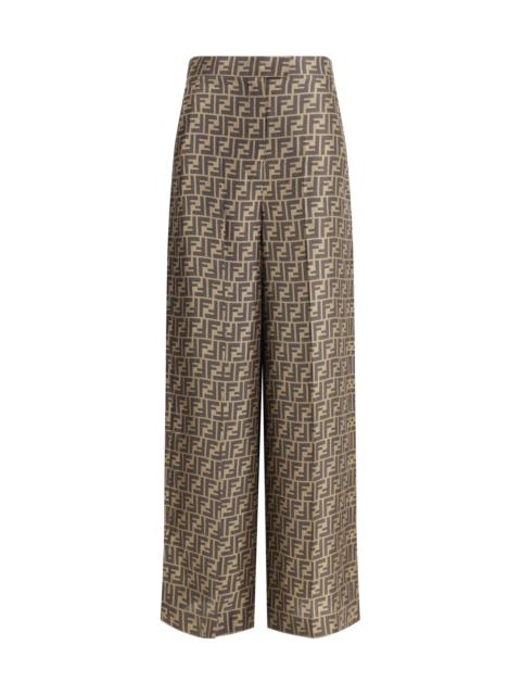 FENDI Fendi Women Pantalone Ff Twill
