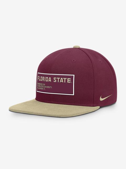 Nike Florida State On-Field Pro Men's Nike Dri-FIT College Adjustable Hat